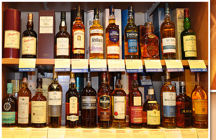 Whisky Laden in Thüringen