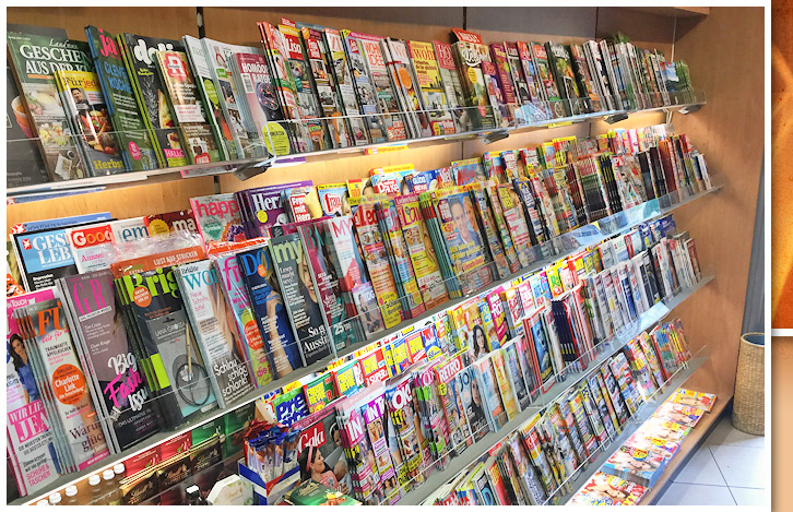 Zeitschriften und Zeitungen in Ihrem Laden in Suhl